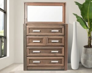 Serengeti 4 Drawer Wooden Chest
