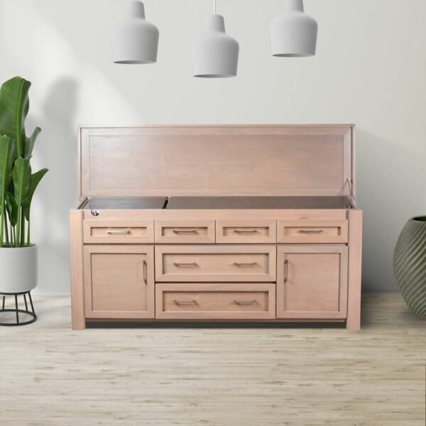 Kalahari Wooden Buffet 2m 6 draws and 2 doors